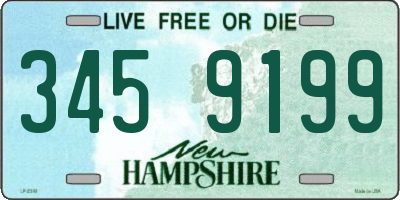 NH license plate 3459199