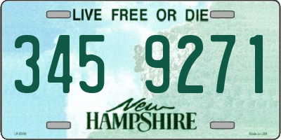 NH license plate 3459271