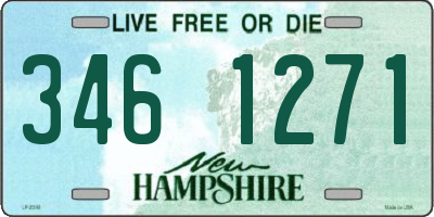 NH license plate 3461271