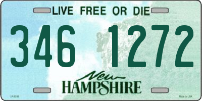 NH license plate 3461272