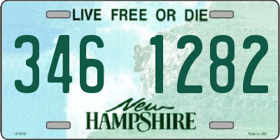NH license plate 3461282