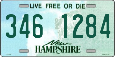 NH license plate 3461284