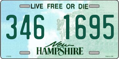 NH license plate 3461695