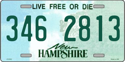 NH license plate 3462813