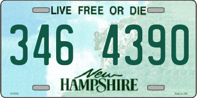 NH license plate 3464390