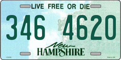 NH license plate 3464620