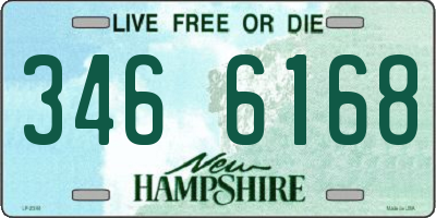 NH license plate 3466168
