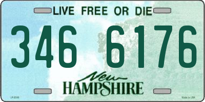 NH license plate 3466176