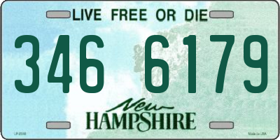 NH license plate 3466179