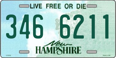 NH license plate 3466211