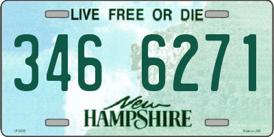NH license plate 3466271