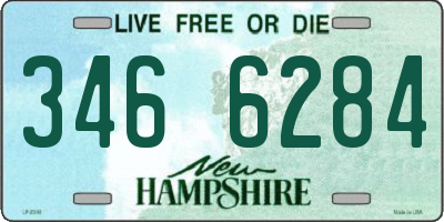 NH license plate 3466284