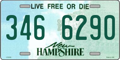 NH license plate 3466290