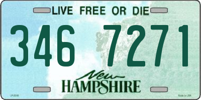 NH license plate 3467271