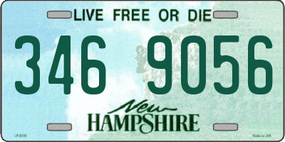 NH license plate 3469056