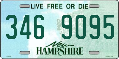 NH license plate 3469095