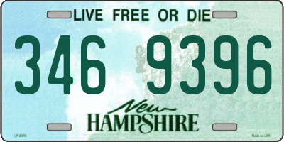 NH license plate 3469396
