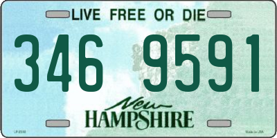 NH license plate 3469591