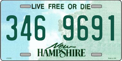 NH license plate 3469691