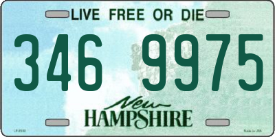 NH license plate 3469975