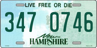 NH license plate 3470746