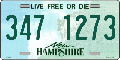 NH license plate 3471273