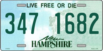 NH license plate 3471682