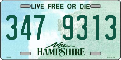 NH license plate 3479313