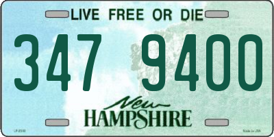NH license plate 3479400