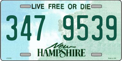 NH license plate 3479539