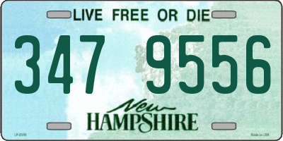 NH license plate 3479556