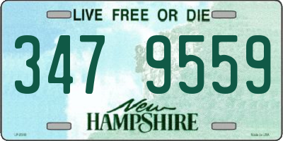 NH license plate 3479559