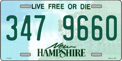 NH license plate 3479660
