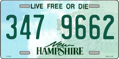 NH license plate 3479662
