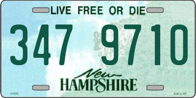 NH license plate 3479710