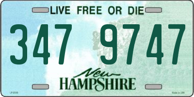 NH license plate 3479747