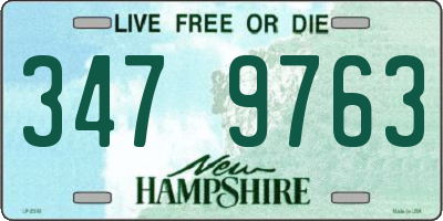 NH license plate 3479763