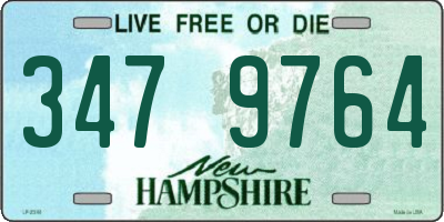NH license plate 3479764