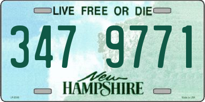 NH license plate 3479771
