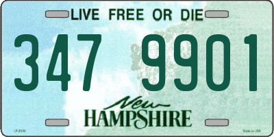 NH license plate 3479901