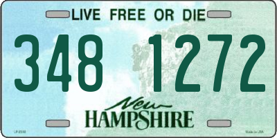 NH license plate 3481272