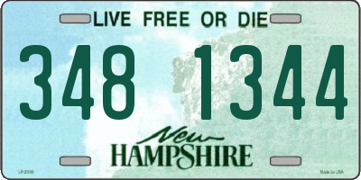 NH license plate 3481344