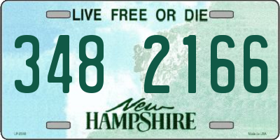 NH license plate 3482166