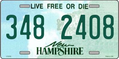 NH license plate 3482408