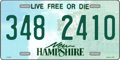 NH license plate 3482410