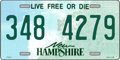NH license plate 3484279