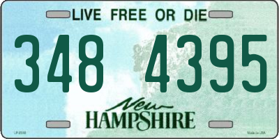 NH license plate 3484395