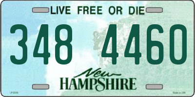 NH license plate 3484460