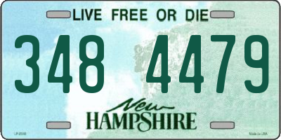 NH license plate 3484479