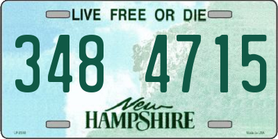 NH license plate 3484715